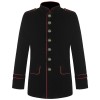 Handmade Velvet Military Style Jacket Retro 1960's Model Tailor Fit PENTAGRAM  Jacket